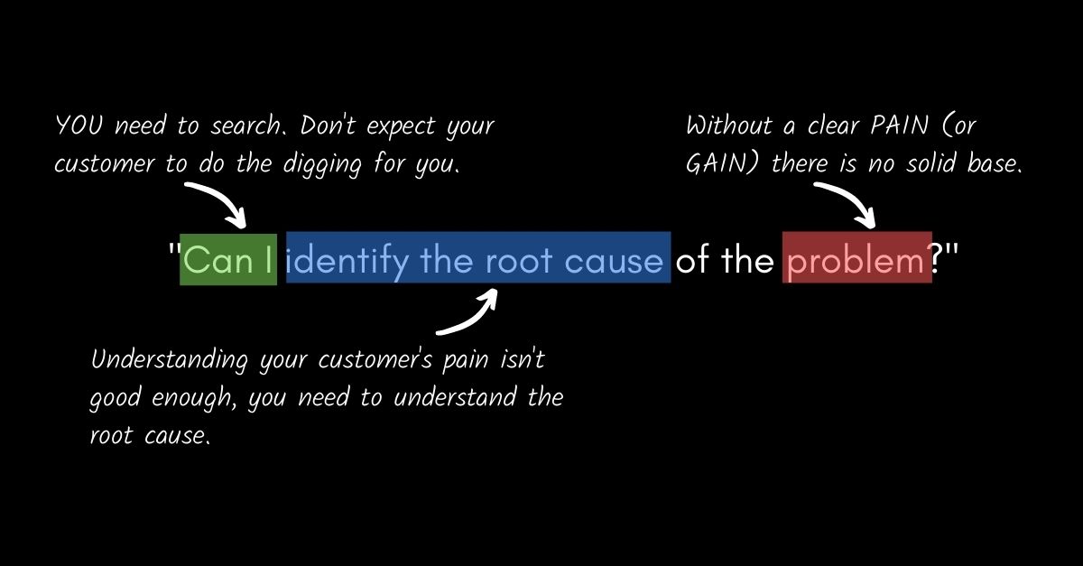 Pre-qualification question no. 1 of 5